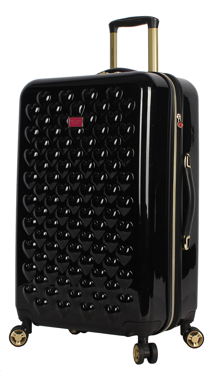 Betsey Johnson 66 cm (26 Zoll) Gepäckkollektion – erweiterbarer kratzfester Hartschalenkoffer (ABS +