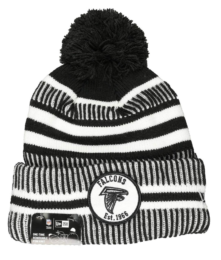 New Era NFL Atlanta Falcons Authentic 2019 Sideline Home Black Sport Knit Wintermütze