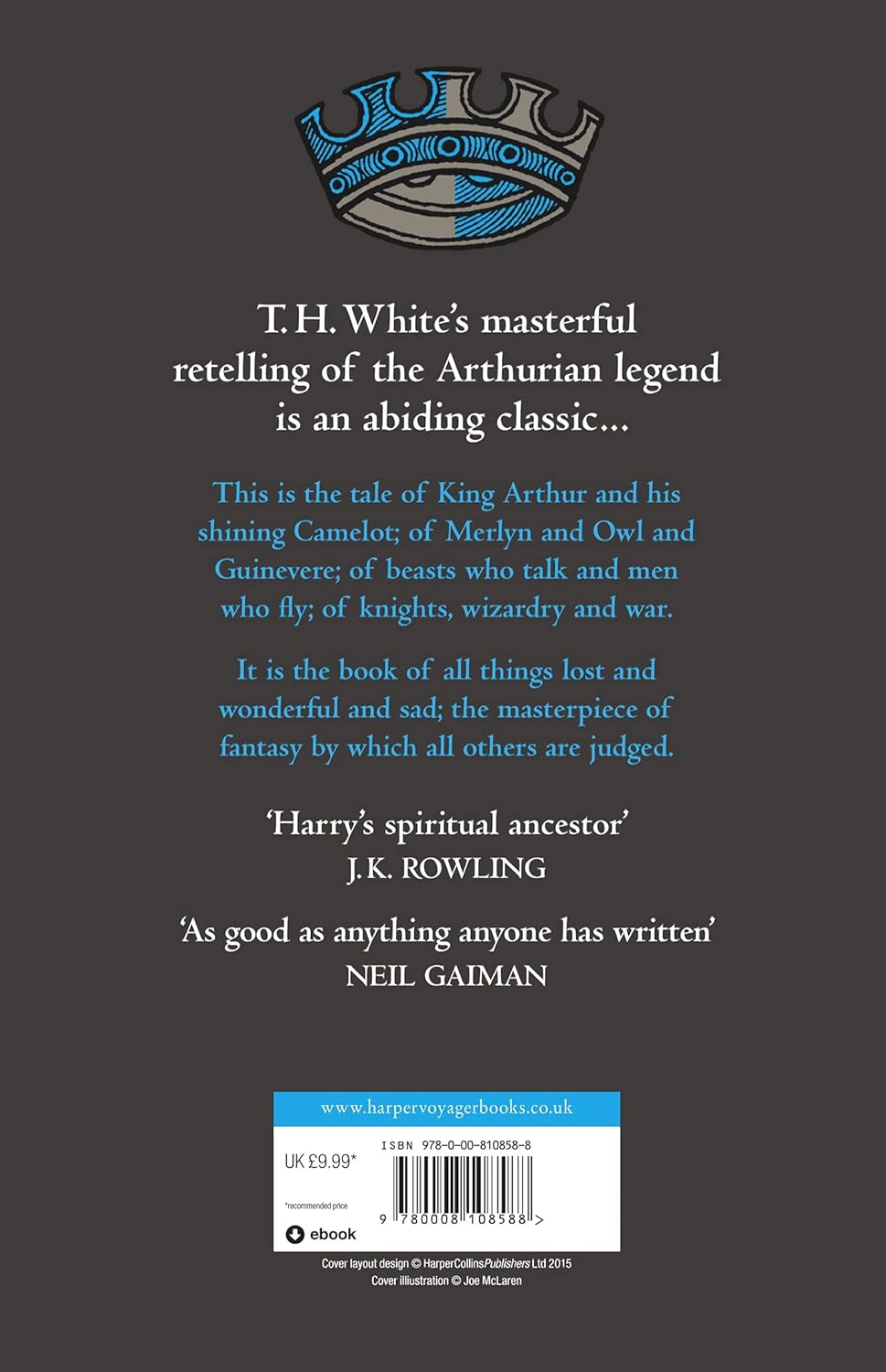 The Once and Future King: The classic historical fantasy retelling of Arthurian legends, Taschenbuch