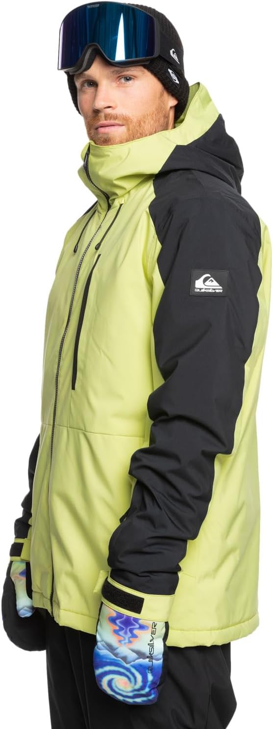 Quiksilver Herren Mission Block Jk Jacke (1er Pack) L Celery Green, L Celery Green