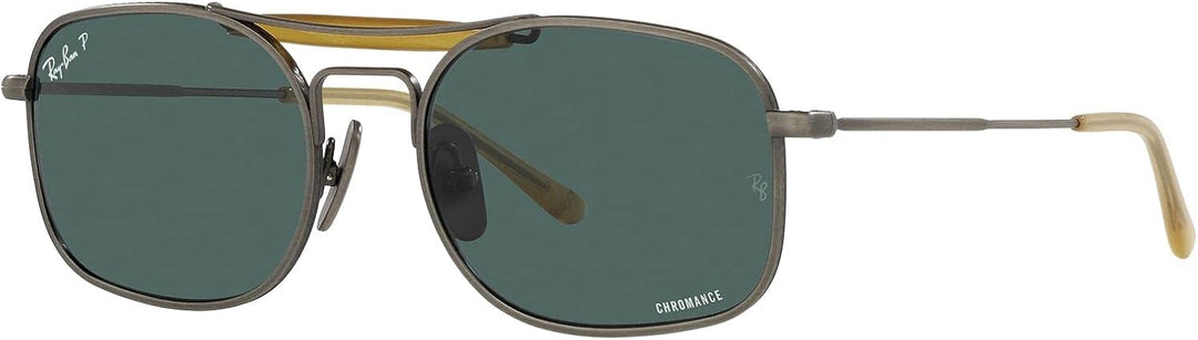 Ray-Ban Herren 0RB8062-92083R-51 Sonnenbrille, Demi Gloss Pewter, Standard