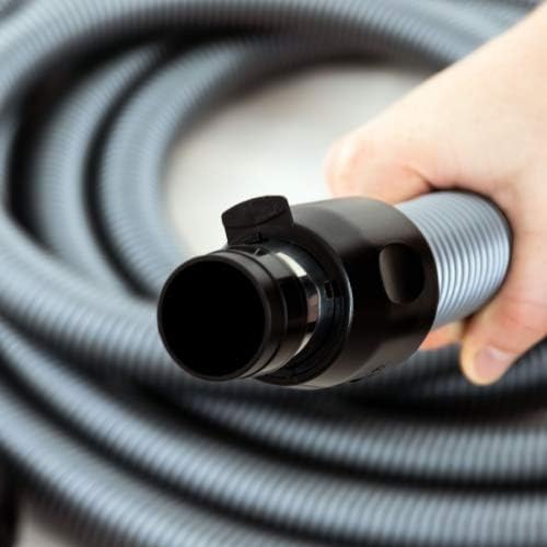CANEUS Zentralstaubsauger Schlauch mit Ein/Aus Schalter - 12,2 M - Saugschlauch mit Handgriff Ergo -