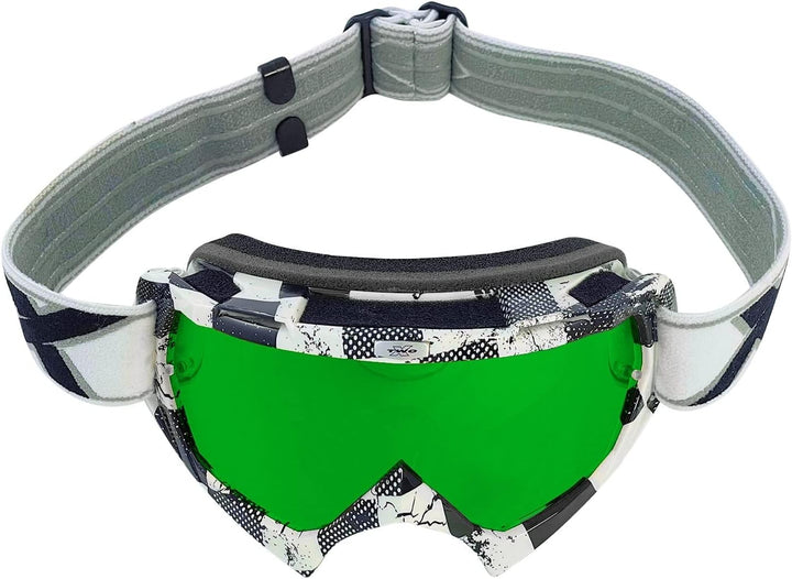 TWO-X Cross-Brille - Motocross-Brille - Kratzfeste Motorrad-Brille - Enduro & Downhill - Modell Race
