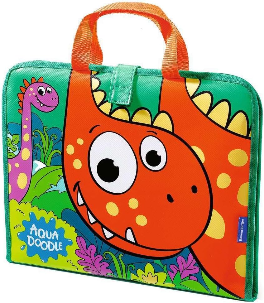 Ravensburger 4566 Aquadoodle Travel Dino - Erstes Malen für unterwegs - Fleckenfreier Malspass mit W