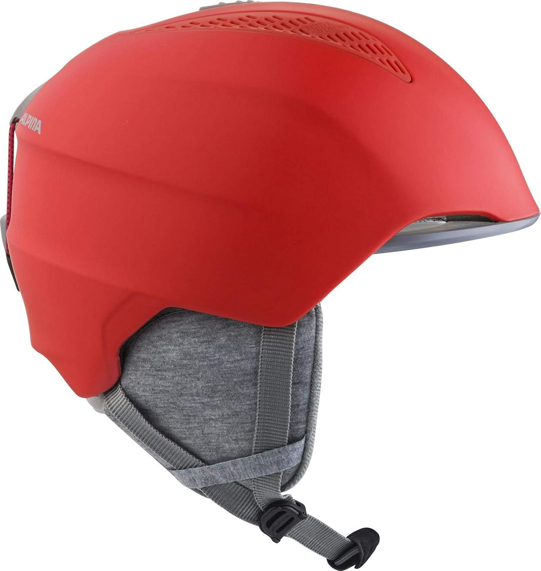 ALPINA GRAND JR - Sicherer, Leichter, Stossabsorbierender & Individuell Anpassbarer Skihelm Für Kind