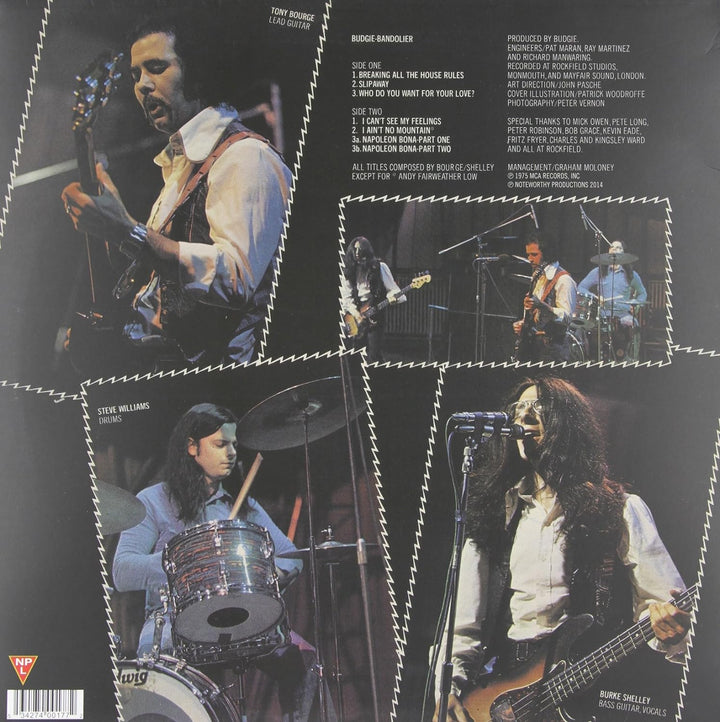 Bandolier, Vinyl