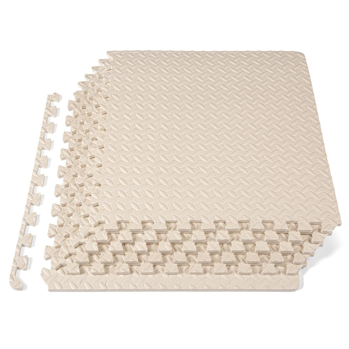 ProsourceFit Puzzle Exercise Mat ½ in, Eva Interlocking Foam Floor Tiles for Home Gym, Mat for Home