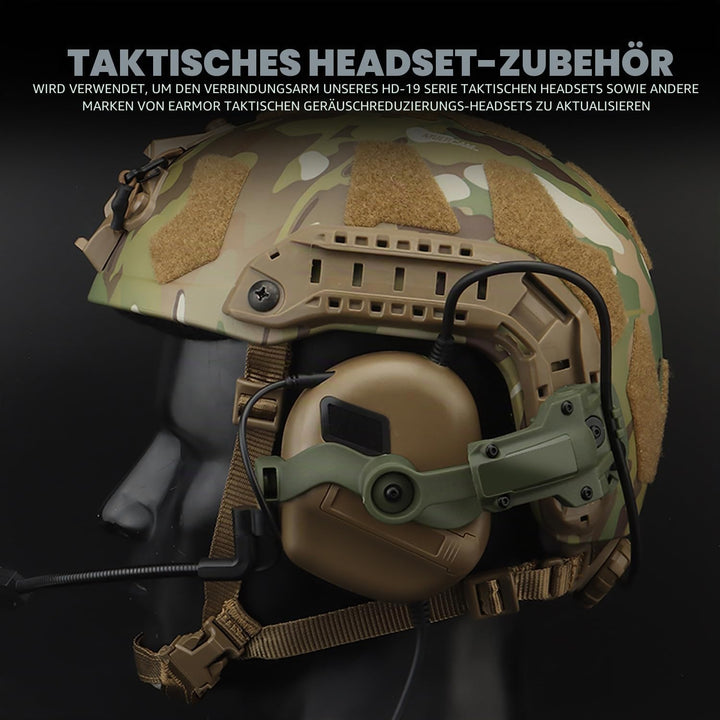 Schneller Helm ARC Schienenadapter Taktische Abholung Headset Aufhängung Kopfhörer Halterung Multi-W