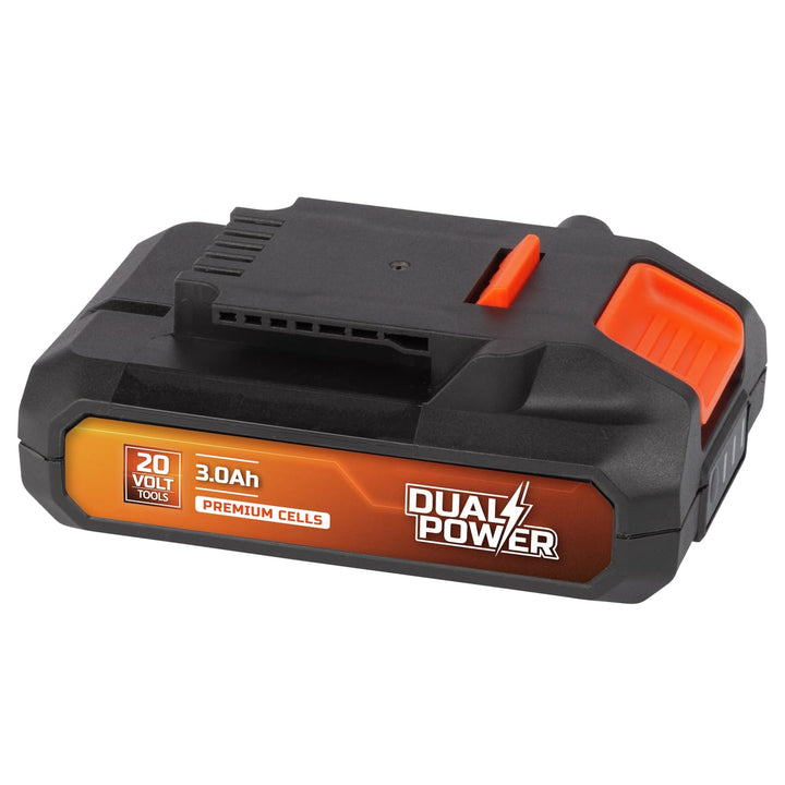 Power Plus Dual Power Akku POWDP9023-20V, 3.0Ah - für 20V-Werkzeuge - Leistungsanzeige-LEDs - Akku-P
