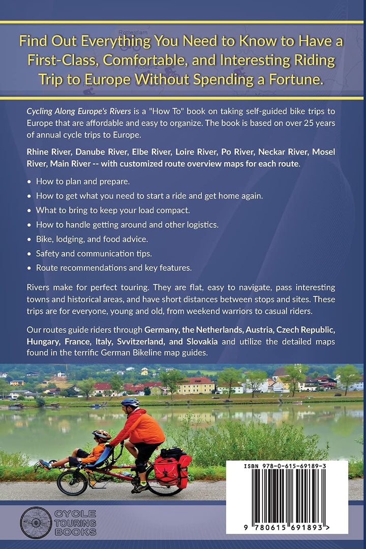 Cycling Along Europe's Rivers: Bicycle Touring Made Easy and Affordable (European Cycle Touring), Ta