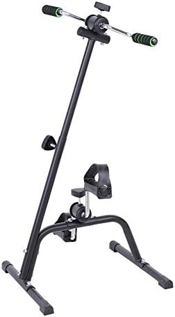 Wakects Doppel-Pedale für Arme und Beine, Mini-Heimtrainer für Übungen zu Hause, Heimtrainer für Arm