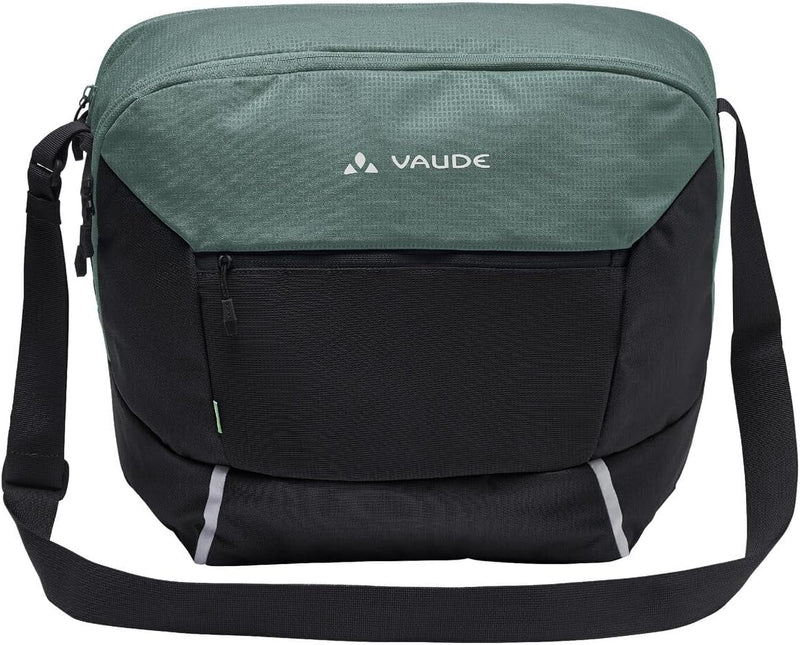 VAUDE Cycle Messenger L - Messengertasche zum Radfahren mit 20 Liter Volumen - inkl. Regenhülle und