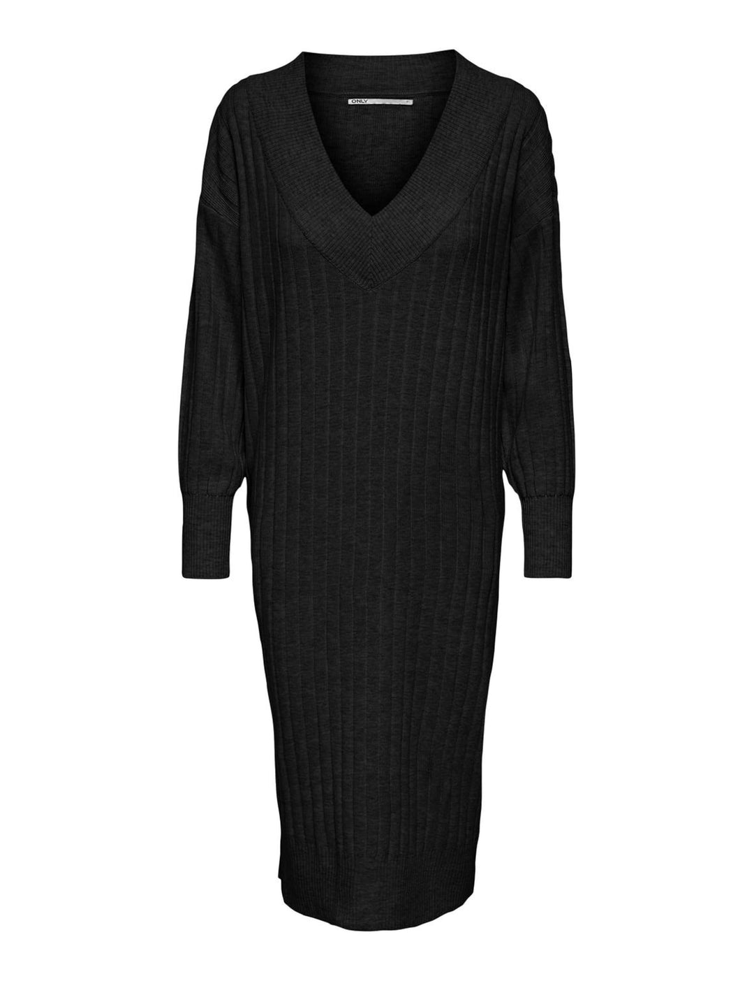 ONLY Female Strickkleid Onlnew Langes Kleid XS Schwarz, XS Schwarz