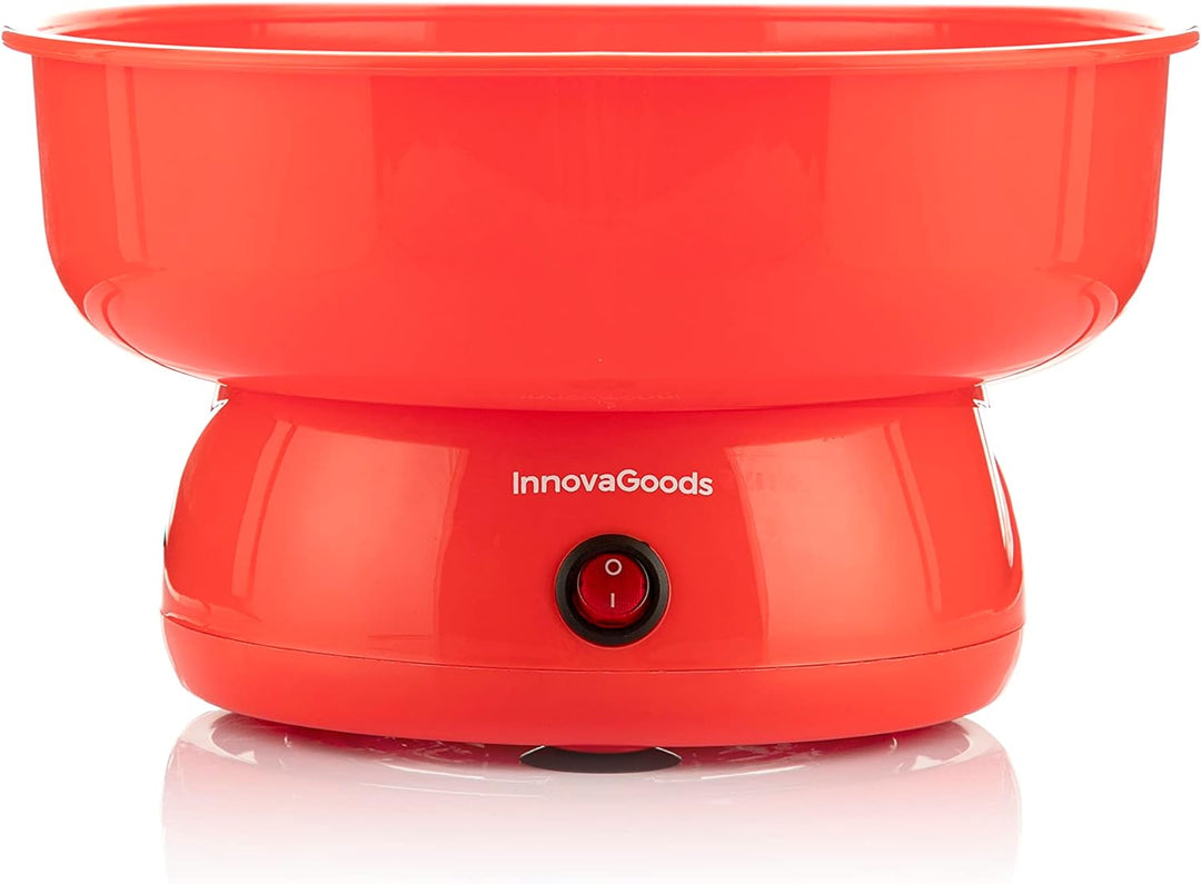 InnovaGoods V0103610 Cantty Zuckerwattemaschine, 450, PP, ABS und Edelstahl, Schwarz