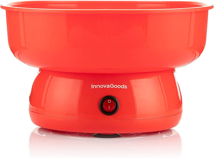InnovaGoods V0103610 Cantty Zuckerwattemaschine, 450, PP, ABS und Edelstahl, Schwarz