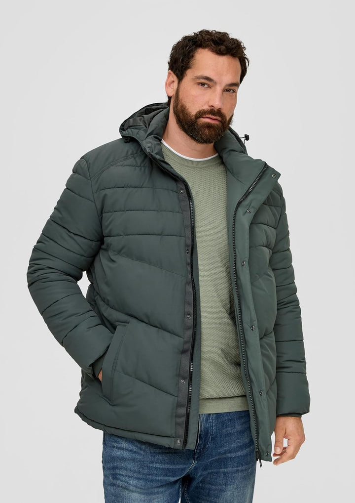 s.Oliver Herren Outdoor Jacke S Grün, S Grün