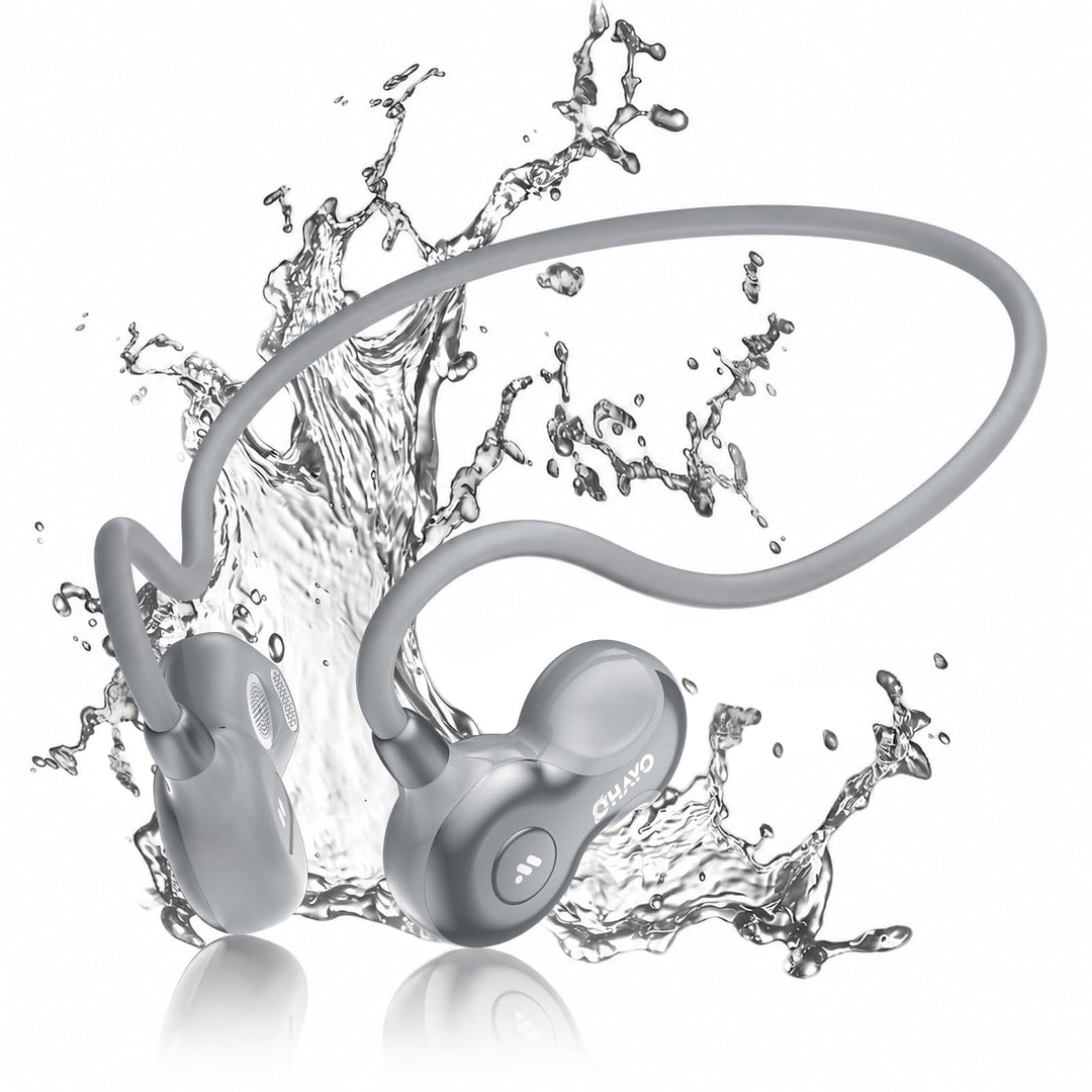 OHAYO Open Ear Kopfhörer Bluetooth, Kopfhörer Joggen, Bluetooth 6.0, Wasserdicht nach IPX7, 10h Lauf