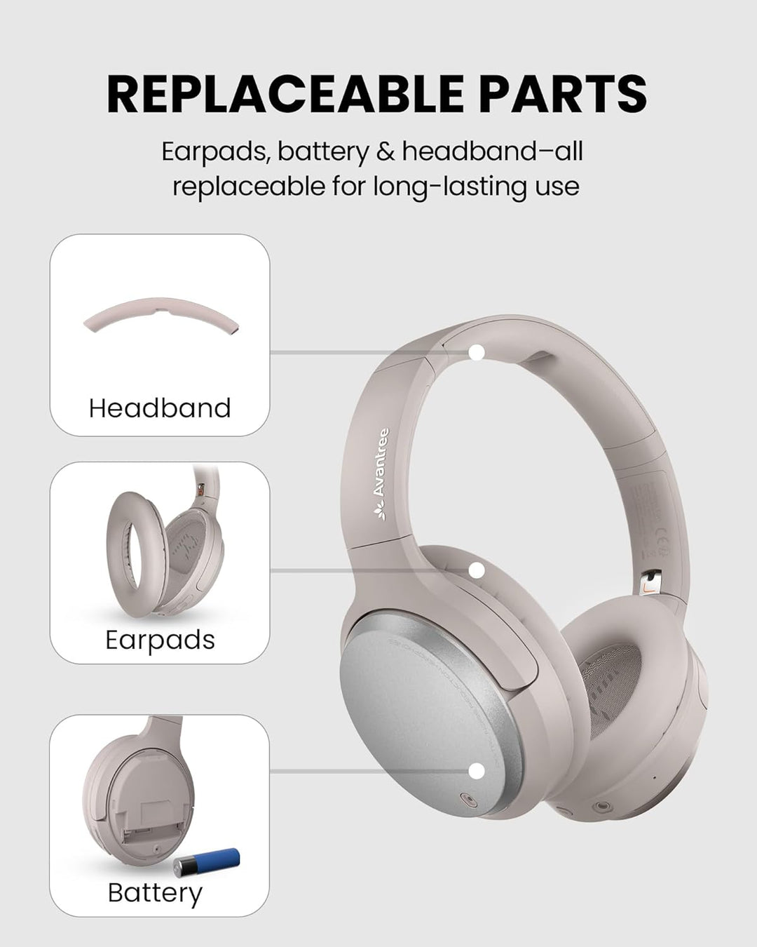 Avantree Crescendo 3D – 7.1 Surround Sound Funkkopfhörer für TV und Fernseher mit Cinema Mode, kompa