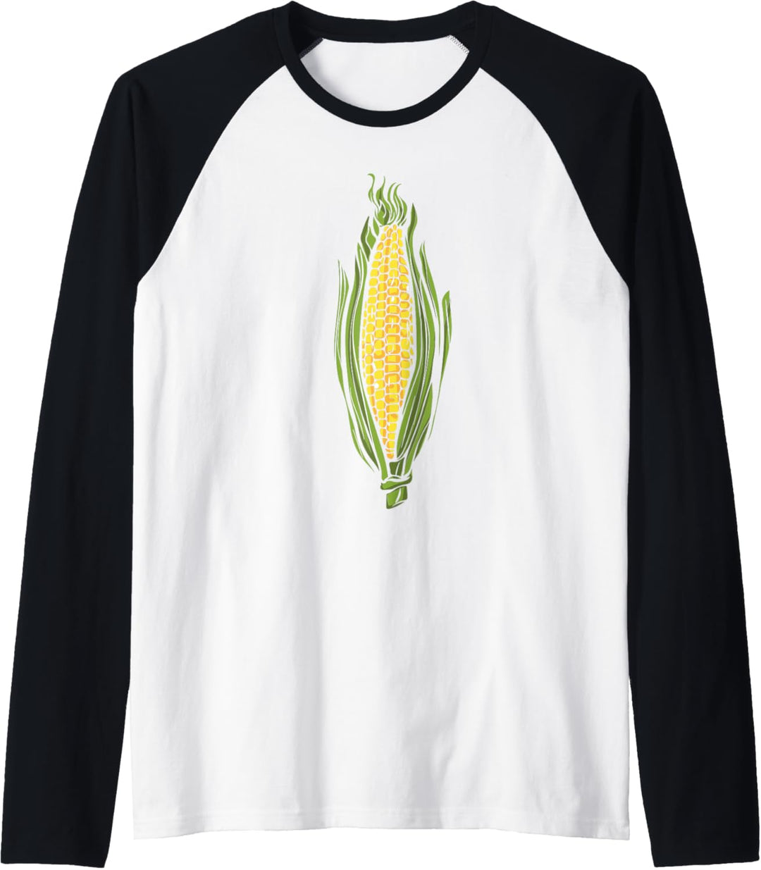 Landwirtschaft Mais-Kolben häckseln Landwirt Bauer Geschenk Raglan