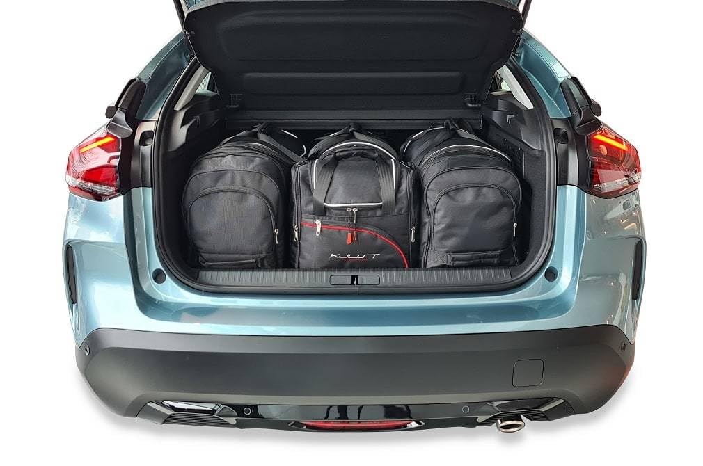 KJUST Dedizierte Kofferraumtaschen 4 stk kompatibel mit CITROEN C4 SUV III 2020+