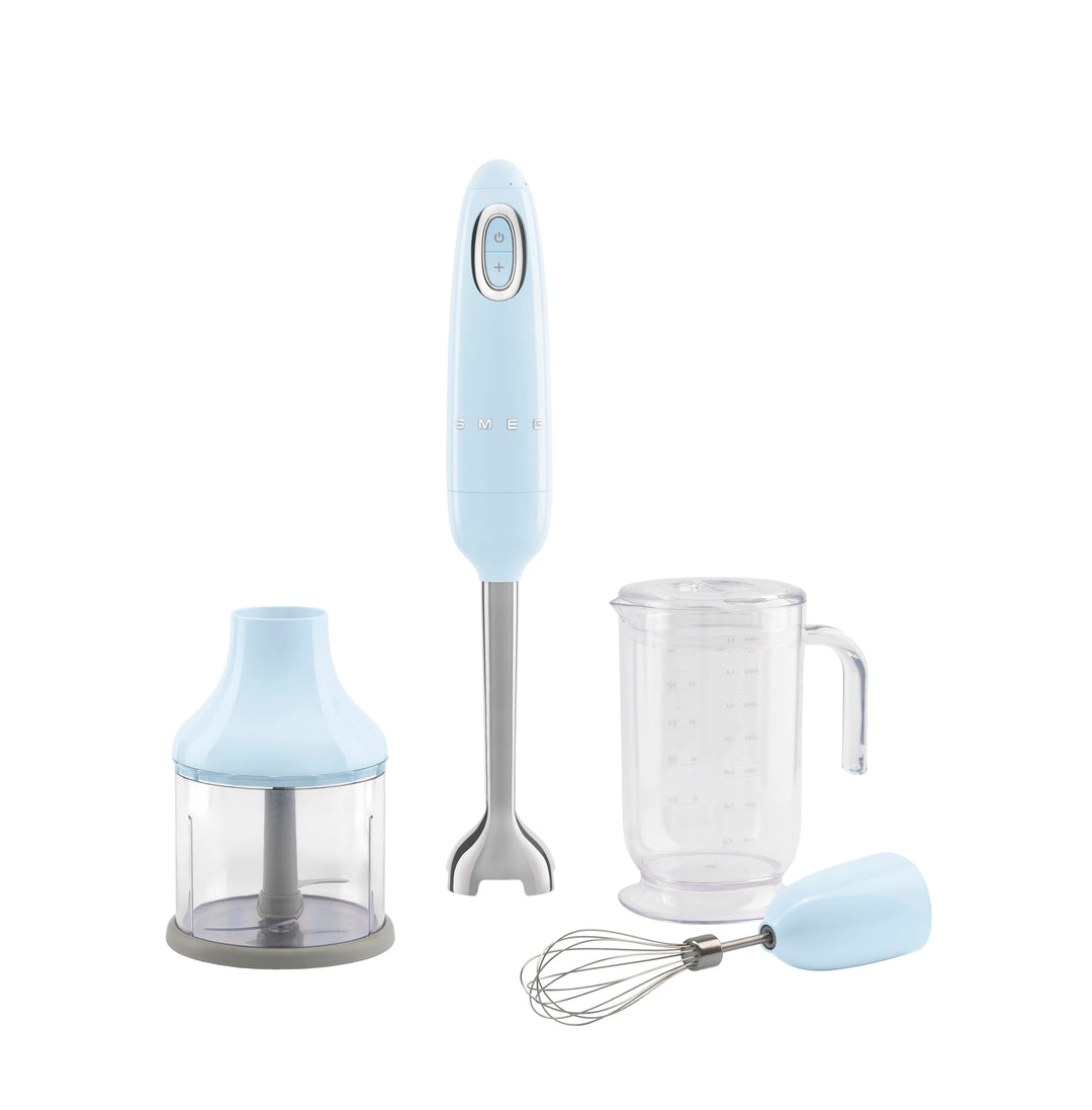 Smeg, HBF03PBEU Stabmixer, pastellblau, Blau