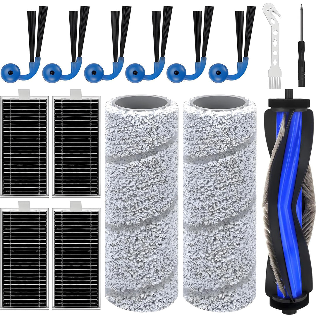 15 Stück Zubehör für Ecovacs Deebot X11 Omni / X11 Pro Omni/ X9 Pro Omni Staubsauger, Ersatzteile 1