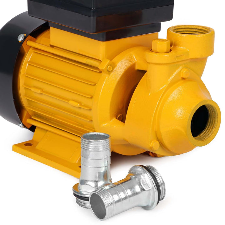 WilTec Bio Dieselpumpe für 2400 L/h Heizölpumpe mit 230 VAC 550 W