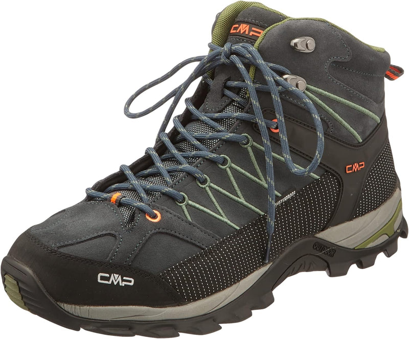 CMP Herren Rigel Mid Shoe Wp Trekking-& Wanderstiefel 39 EU Antracite Torba, 39 EU Antracite Torba