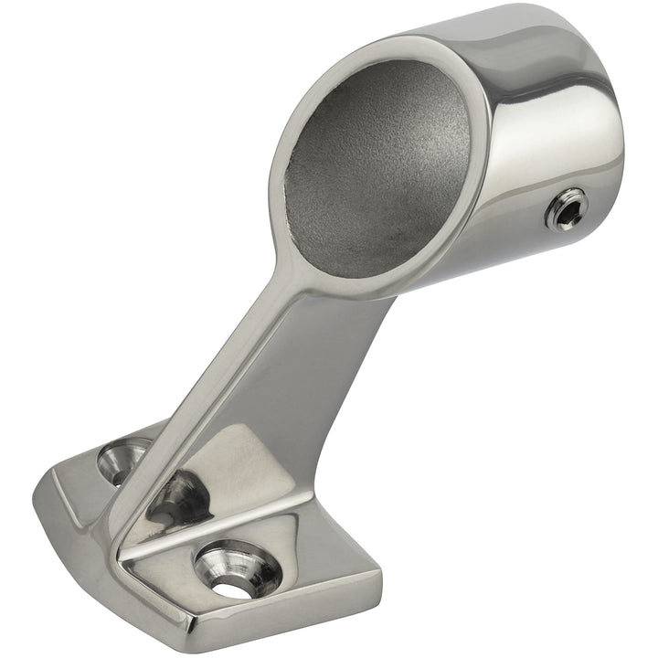 Handlaufhalter Edelstahl A4 V4A 60° 22mm (2 Stück) Handlaufdurchlass Handlauf Geländer Reling Durchl