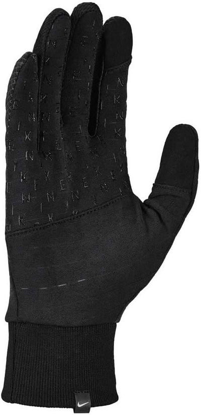 Nike Unisex – Erwachsene 360 Mens Sphere Running Gloves Handschuhe M black/black/silver, M black/bla