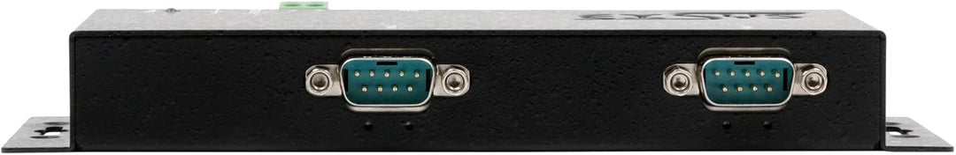 EXSYS EX-6122-2 Ethernet zu Seriell 2 x RS-232/422/485 mit 9 Pin Stecker inkl. Virtual Com Software