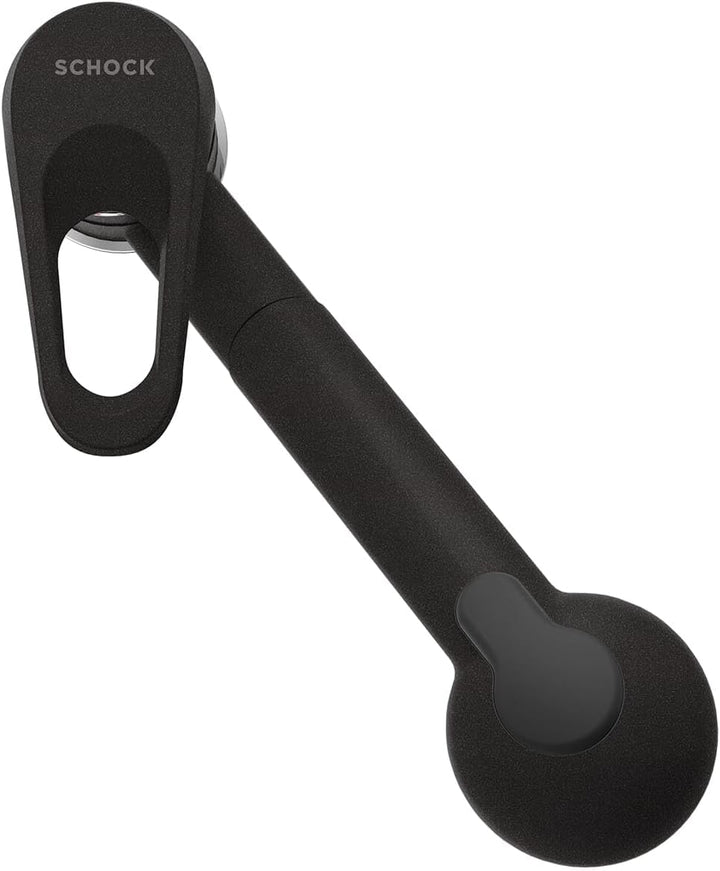 Schock 525122GON Küchenarmatur Cosmo Onyx – Schwarze Hochdruck Armatur mit ausziehbarer Schlauchbrau
