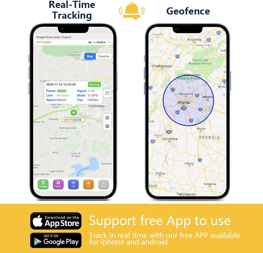 SinoTrack 4G GPS Tracker für Fahrzeuge, ST-907L LTE Auto Relais Mini GPS Tracker, Echtzeit Standort