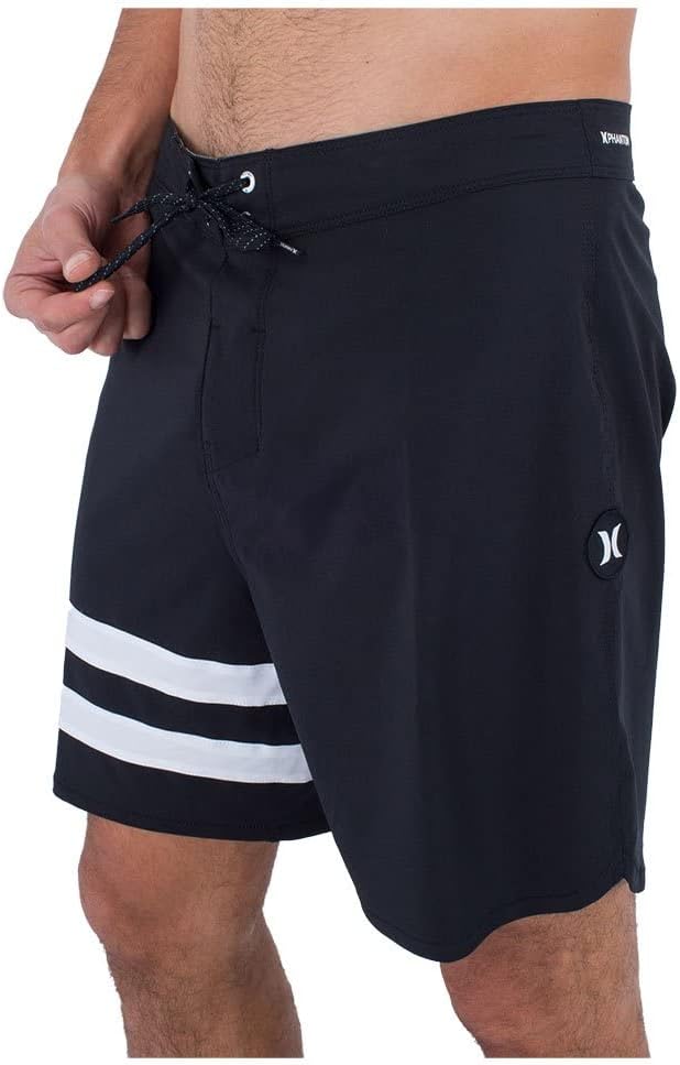 Hurley Herren Phantom-eco Block Party 18' Badeshorts für Herren 33 Schwarz, 33 Schwarz