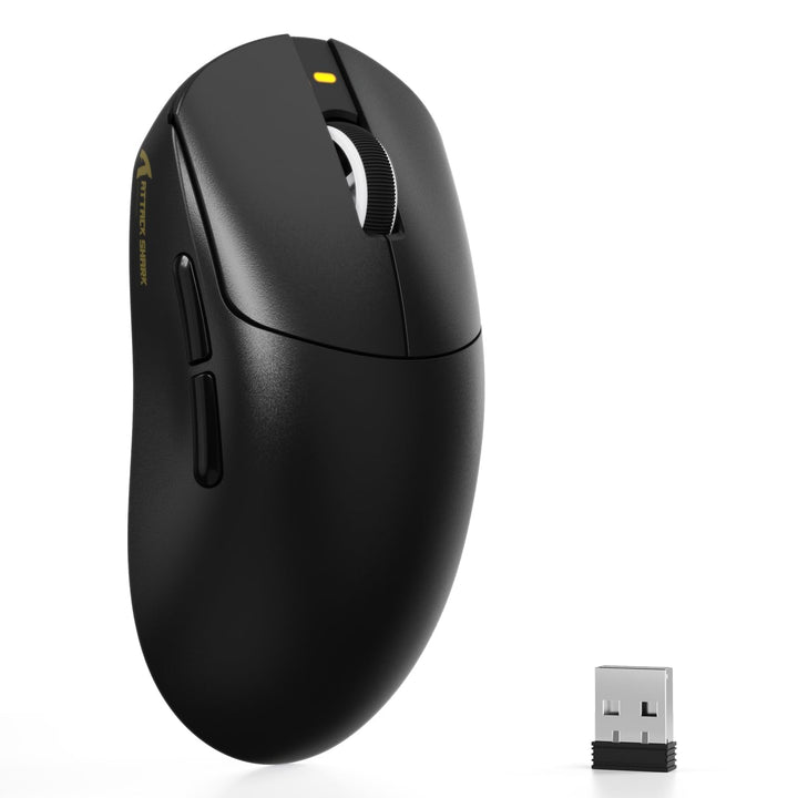 ATTACK SHARK X8SE Kabellose Gaming-Maus, 55g Ultraleicht, PAW3311 Sensor, BK52820 Chip, 25.000 DPI,