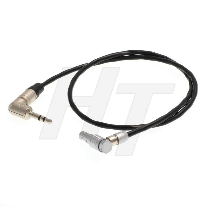 Timecode Sync-Kabel 3,5 mm TRS 00B 4-polig für Tentacle Zaxcom QRX100 auf RED Epic Scarlet Kamera DS