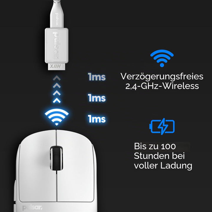 Pulsar Gaming Gears X2H Mini (weiss) Mini X2H weiss, Mini X2H weiss