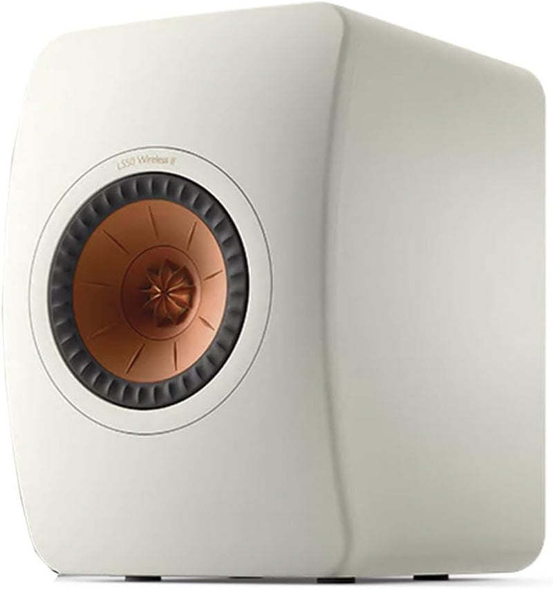 KEF LS50 Meta Regallautsprecher Mineral White, Monitorlautsprecher | HiFi | Heimkino | 40-100 Watt,