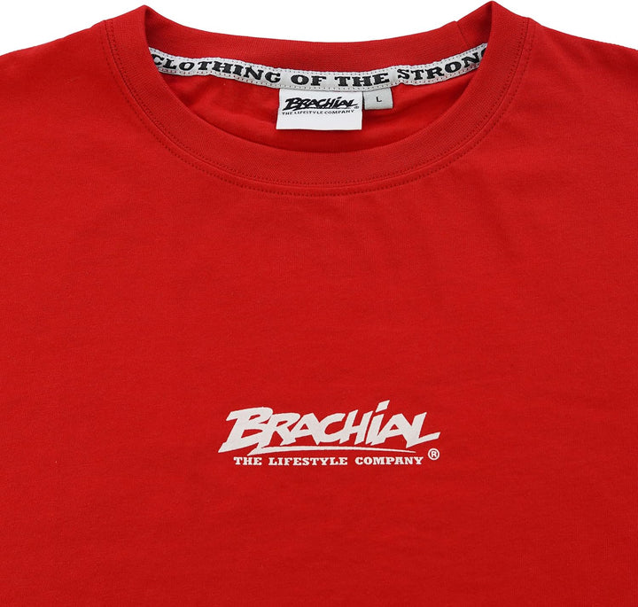 Brachial Premium Herren T-Shirt Middle Regular-Fit - für Freizeit Bodybuilding Workout Gym Kraftspor