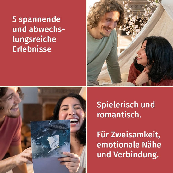 Sofasafari – Erlebnisbox für Paare, perfektes Valentinstagsgeschenk 2026, Frauen, Männer, Eltern, Sp