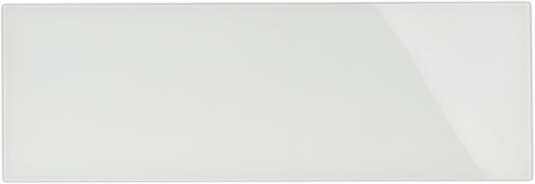 Relaxdays Magnettafel Glas, magnetisch, abwischbar, Büro & Zuhause, Magnete & Stift, Whiteboard HxB: