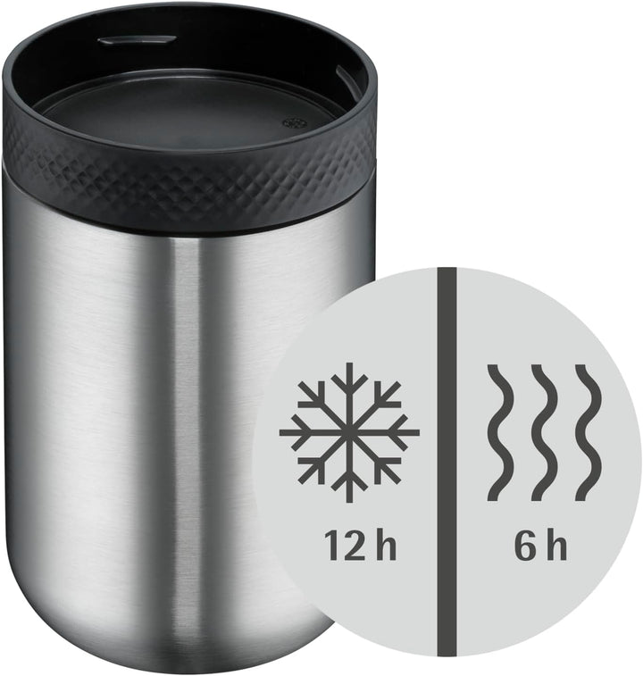 WMF my2Go Thermo Speisebehälter 500ml Isolierbehälter und 200ml Zusatzbehälter, umweltfreundlich, Cr