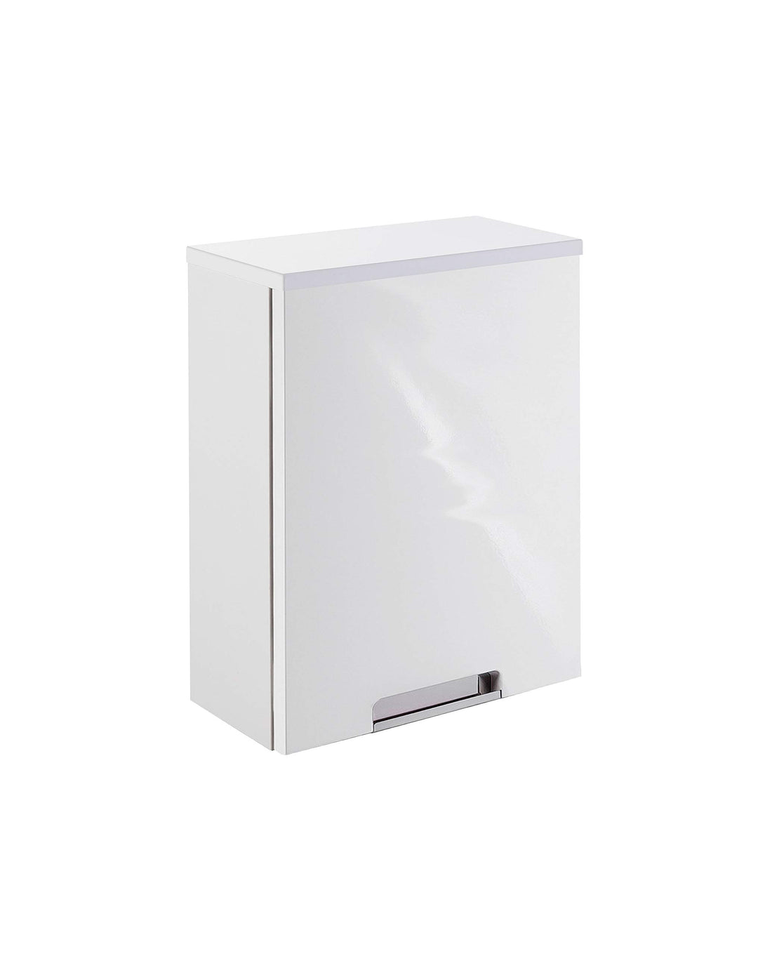 Schildmeyer Hängeschrank Rilana 130468, weiss Glanz, 46,5 x 33 x 16,5 cm, Weiss Glanz