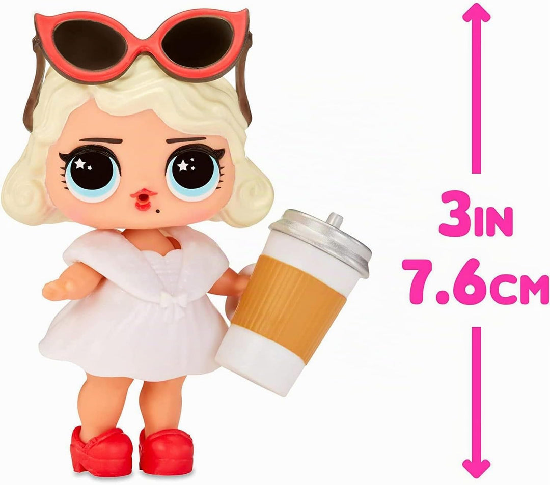 L.O.L. Surprise! OMG House of Surprises Playset - Vacay Lounge - 7,6 cm grosse Puppe Leading Baby un