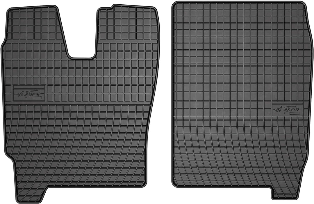 M MOTOS Gummimatten Auto Fussmatte passt für Iveco Eurocargo II 2002-2008 Verbessern Sie Ihren Reise