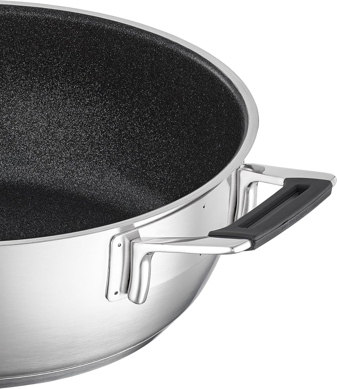RÖSLE SILENCE PRO ProResist Servierpfanne, Antihaft & Robust - Ø 28 cm, Hitzebeständig bis 160 °C, K
