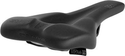 SQlab 610 Ergolux Active 2.1 MTB Tour & Travel Bicycle Saddle 15 cm 15 cm Schwarz, 15 cm Schwarz