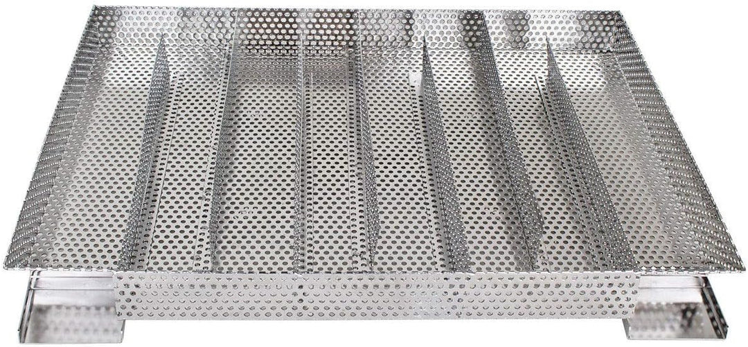 Beeketal 'Smoke Duo-XXXL' Sparbrand Kaltraucherzeuger mit 8 Kammern (L/B/H) ca. 350 x 270 x 45 mm, R