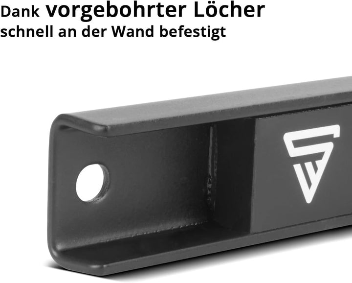 STAHLWERK 2 x Magnetleiste MWZ-18 ST 18" | 45 cm Werkzeugleiste | Magnetschiene | Messerleiste | Mag