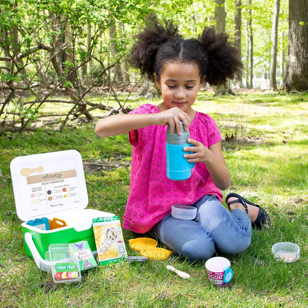 Melissa & Doug | Let's Explore Camp Kühler Set | Pretend Play | 3+ | Geschenk für Jungen oder Mädche